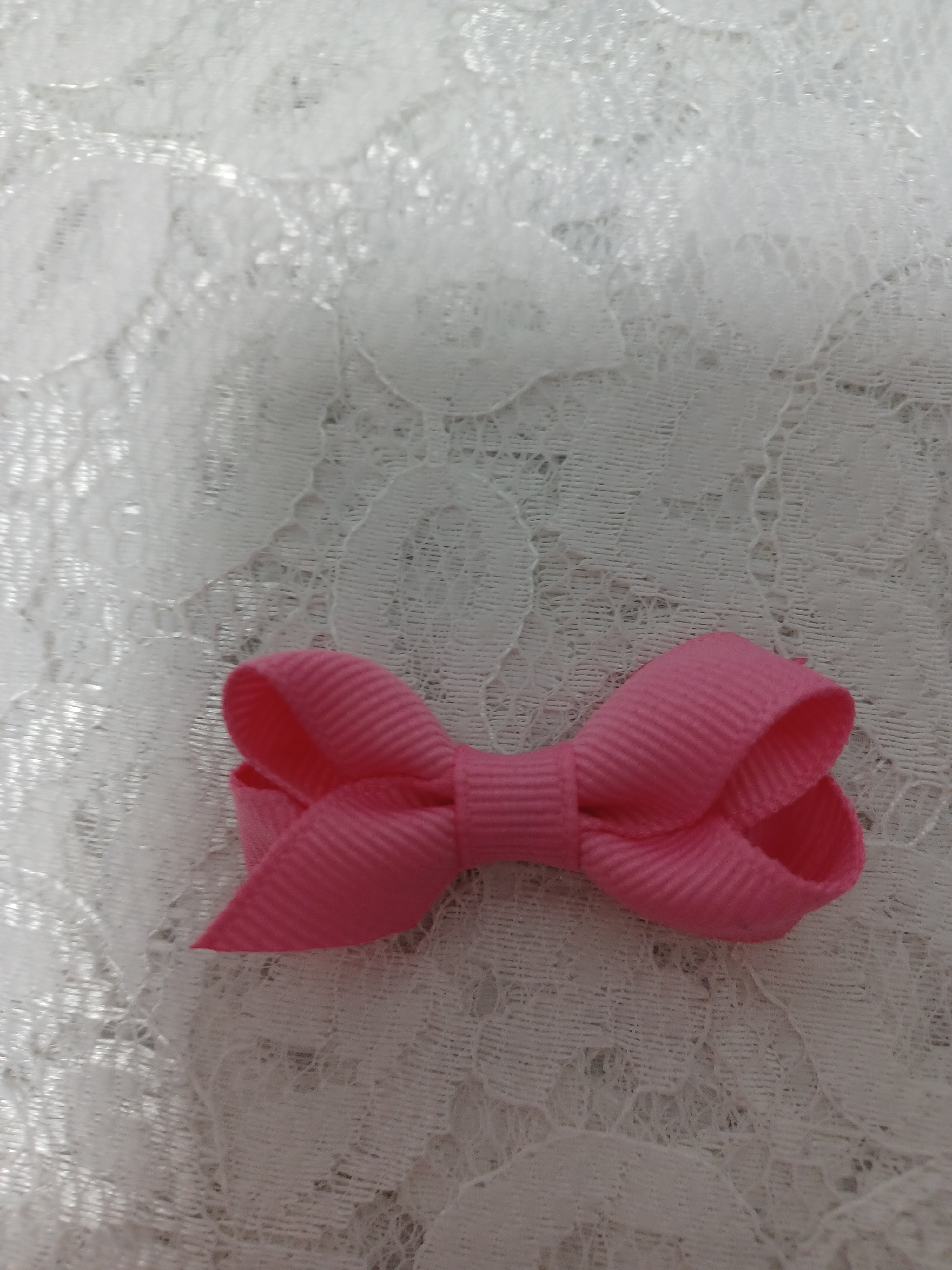 Pink Clip Bow